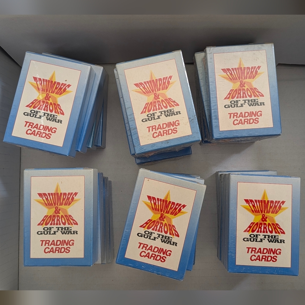 Brand New Triumphs & Horrors of the Gulf War Trading Cards (23 Set)